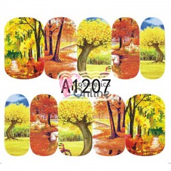 Stickere cu Apa pentru unghii cod A1207